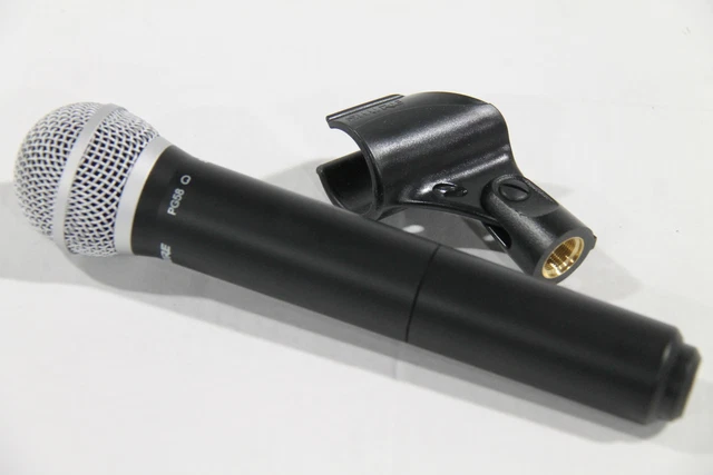 Shure BLX2/PG58 Wireless Handheld Microphone Transmitter w/ PG58 Capsule, Black