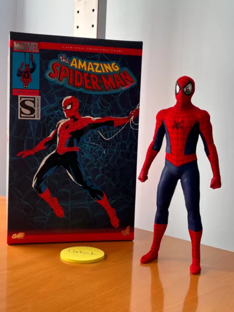 Hot Toys Amazing Spiderman Marvel Comics Version 1/6 Scale Figure CMS015