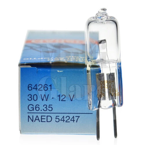 OSRAM 64625 HLX FCR 12V 100W GY6.35 NAED 54248 - 50 hrs $14.90
