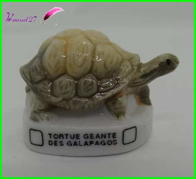 Feve Les Tortues Turtle Edition Atlas "  La Tortue Géante des Galapagos "  #C31
