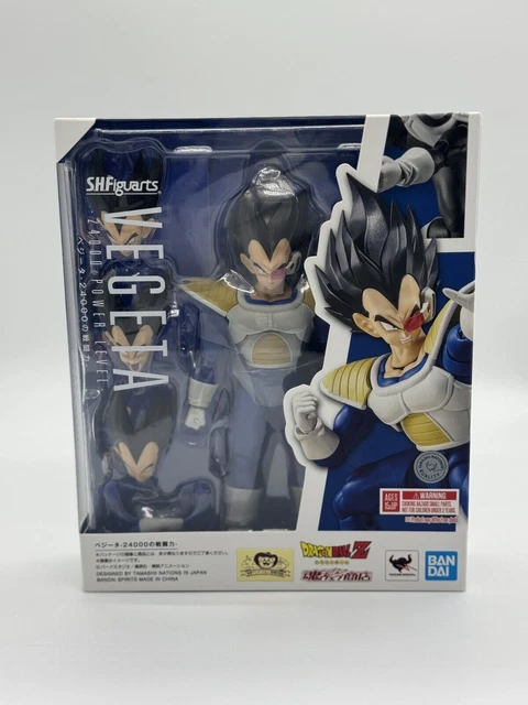 BANDAI SH FIGUARTS Vegeta Scouter Saiyan Dragon Ball Z Sellado