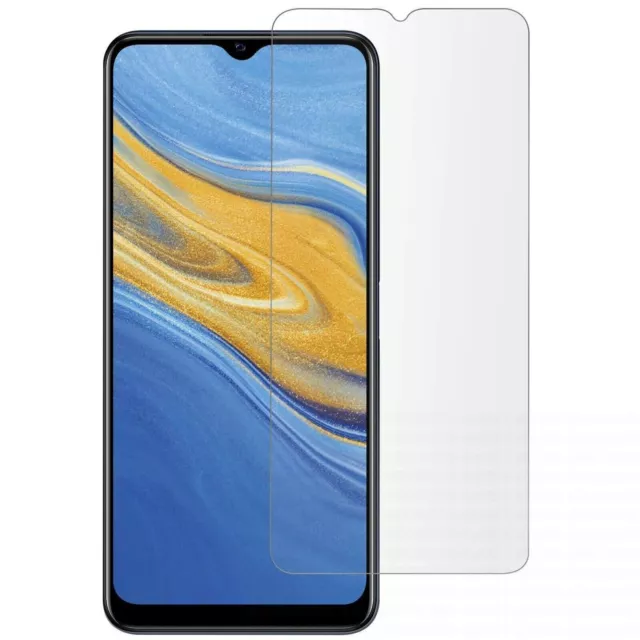 For VIVO Y12S FULL COVER TEMPERED GLASS SCREEN PROTECTOR GENUINE GUARD Y 12S LCD