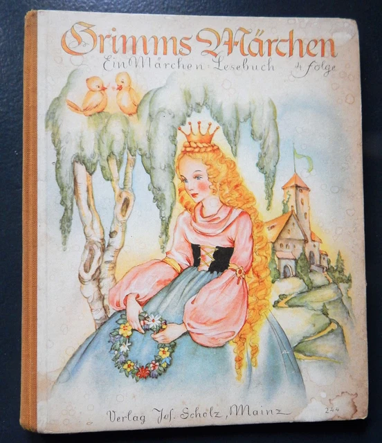 Grimms Märchen, 4. Folge, Verlag Jos. Scholz, Mainz, in Sütterlin