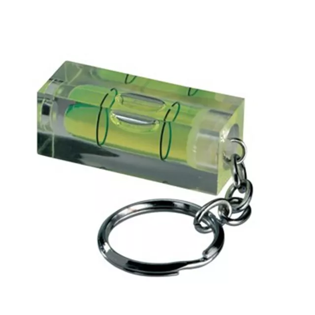 Mini Spirit Level Keyring Keychain Tool Diy Ring Gadget Novelty Gift#km