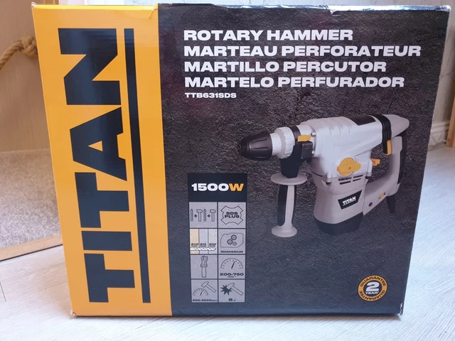 TITAN TTB278SDS 6.3KG Electric SDS Plus Drill 230 240V 65.00