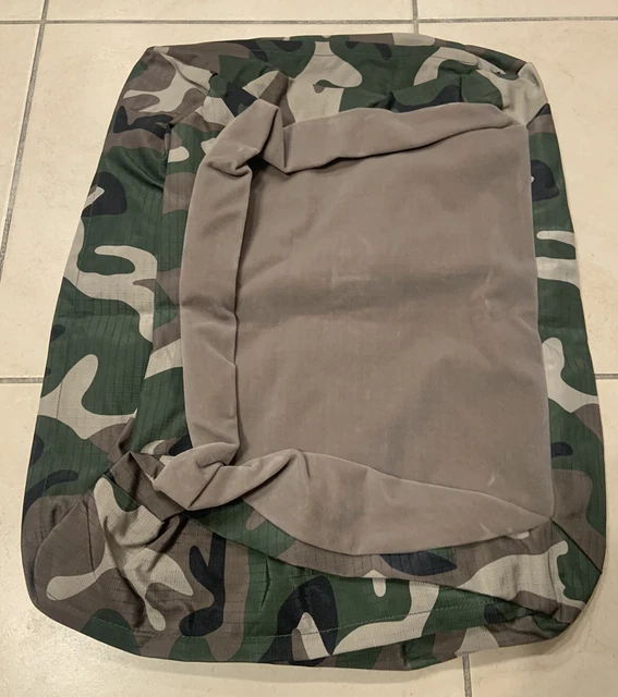 K9 Ballistics Tough Bolster Nesting Bed Cover Small Woodland Camouflage NWOT