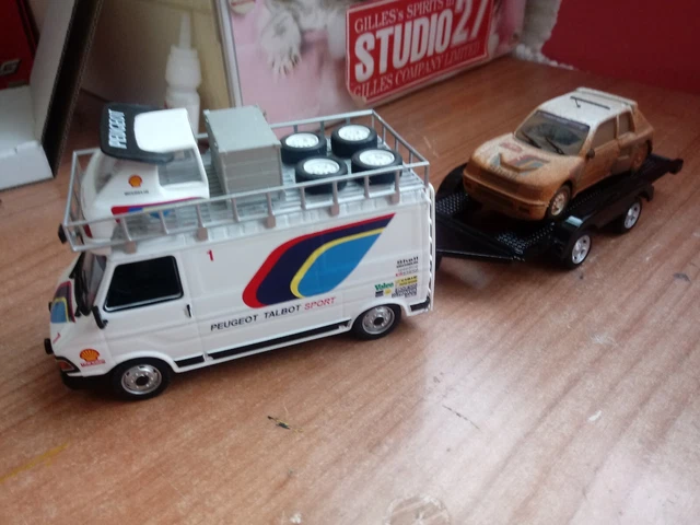 Laudoracing 1/18 Citroen C35 Assistenza Peugeot Talbot Sport 1986