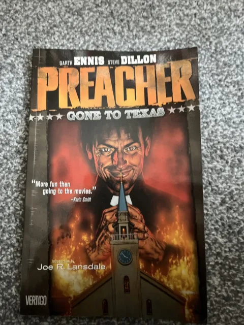 Preacher TP Vol 01 Gone To Texas New Edition by Garth Ennis (Paperback, 2005)