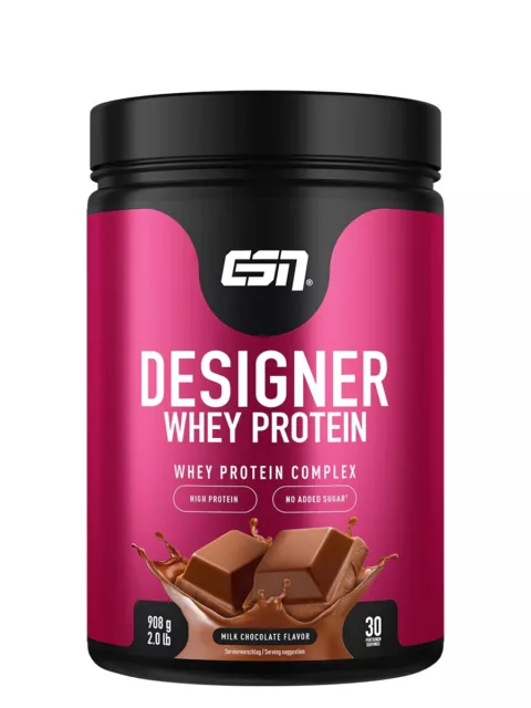 ESN Designer Whey Protein 908g Eiweiß Pulver das Nummer 1Protein aus Deutschland