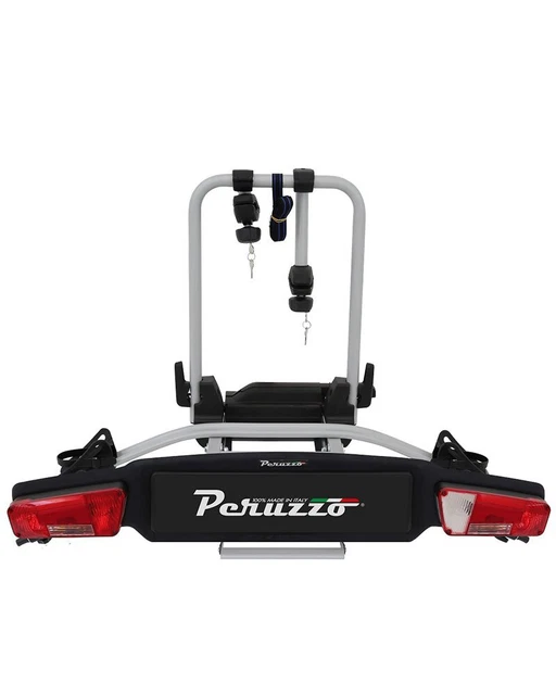 PORTE-VÉLOS POUR 2 VÉLOS PERUZZO CRUISING 302 FIXATION AU CROCHET DE REMORQUAGE