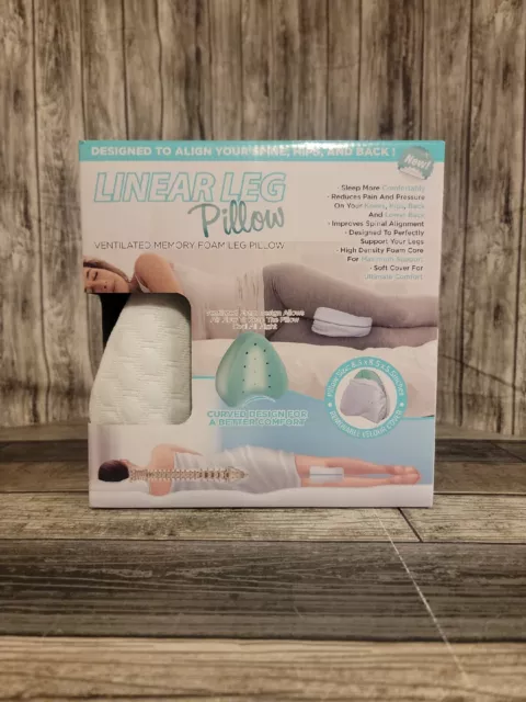 Linear shop leg pillow
