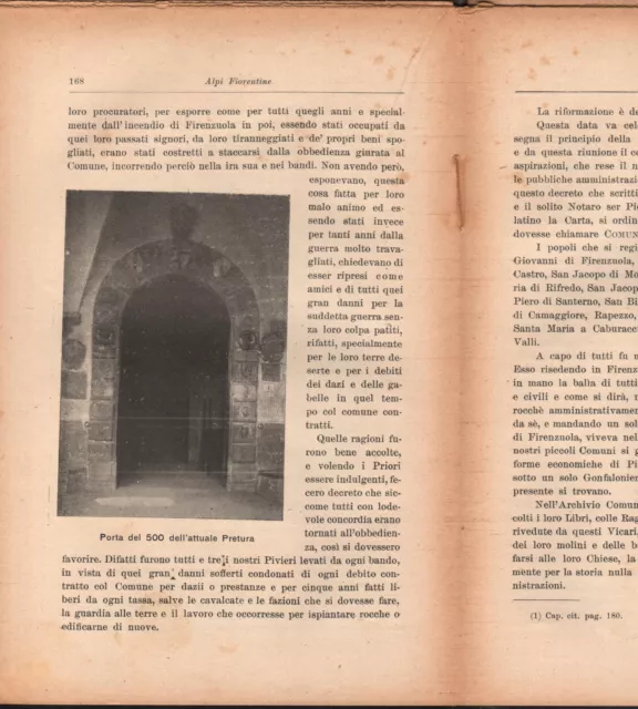 S.casini, Dizionario Biografico Geografico Storico Del Comune Di Firenzuola.1914 3