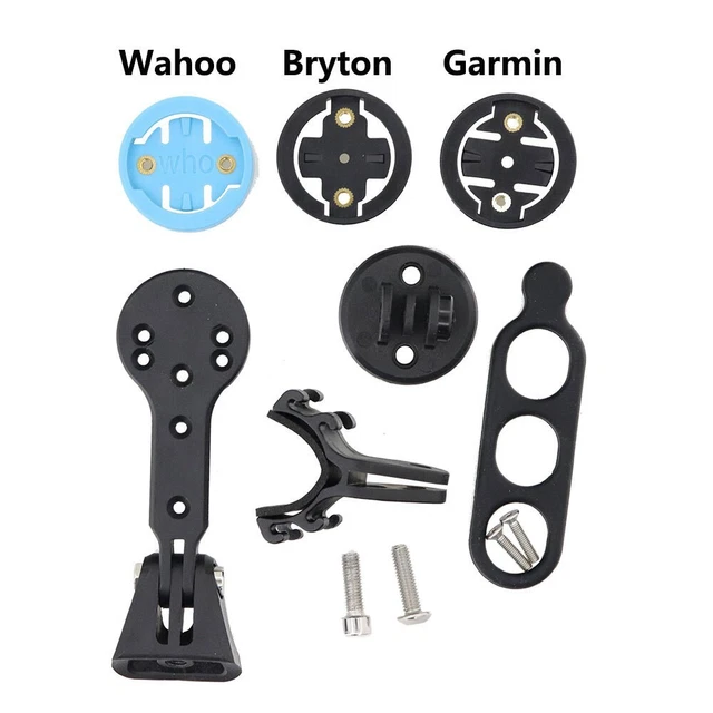 XBERSTAR Support Vélo Garmin Bryton Wahoo - Support Carbone Léger Pour Ordinateur De Vélo