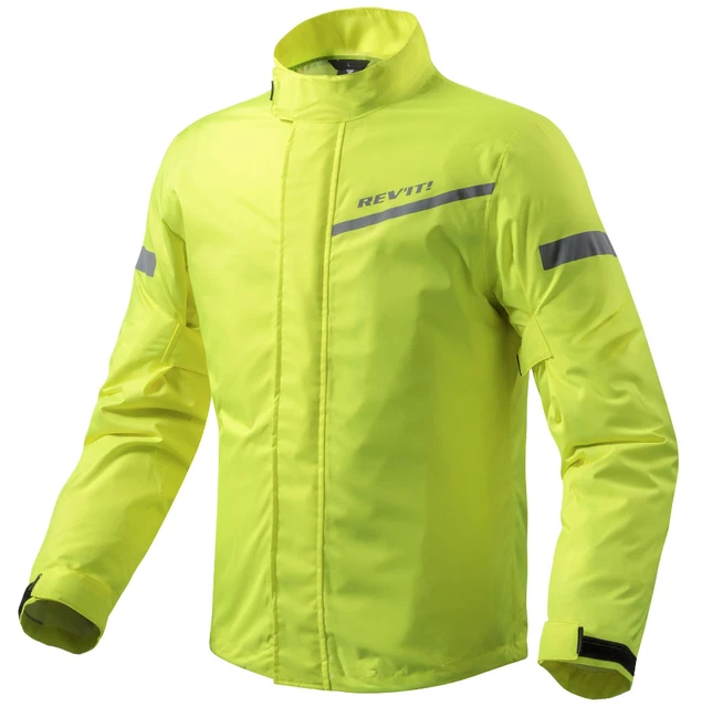 REV'IT! Cyclone 2 H2O Rain Jacket Neon Yellow FRC010-0410