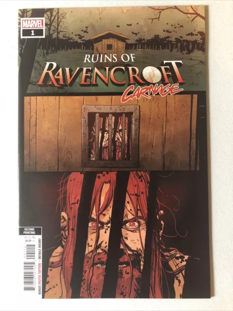 Ruins Of Ravencroft Carnage #1 2Nd Print 1St Cortland Kasady 2020 Venom