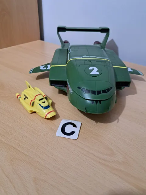 Supersize Large Thunderbird 2 & 4 With Working Sounds By Carlton
