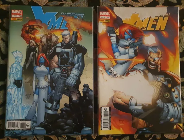 Marvel Gli Incredibili X-Men 209 210  Epidemia Primaria Albi in Blister