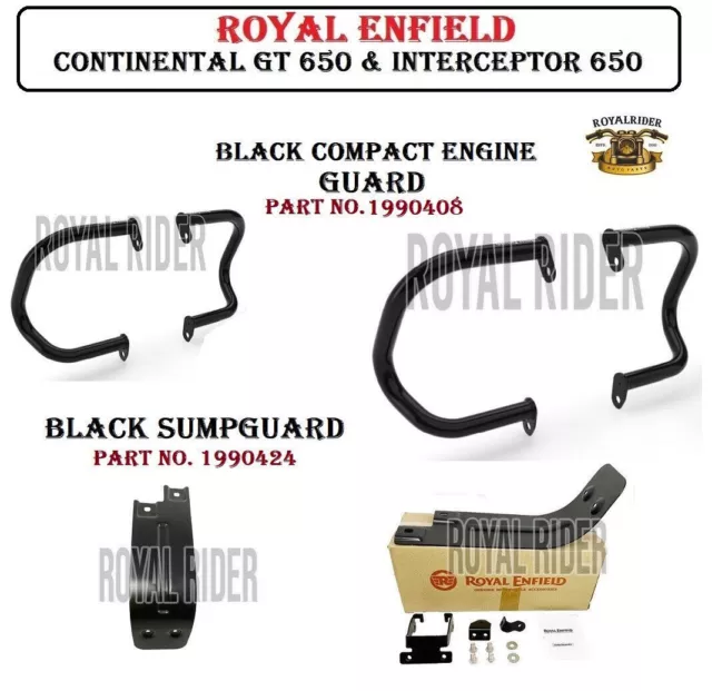 Accesorios combinados Royal Enfield de 2 piezas para Continental GT 650 e...