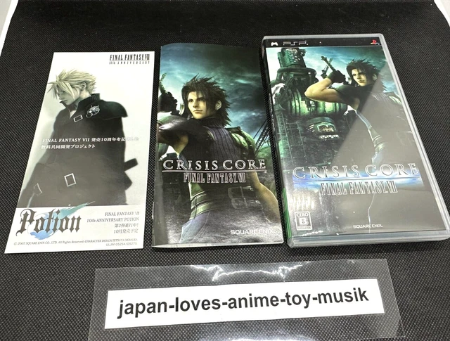 Sony PSP PlayStation Portable Crisis Core Final Fantasy VII w/Tracking w/Box