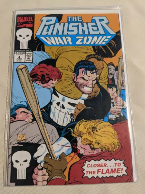 The Punisher WAR ZONE #4 June 1992 Marvel Comics