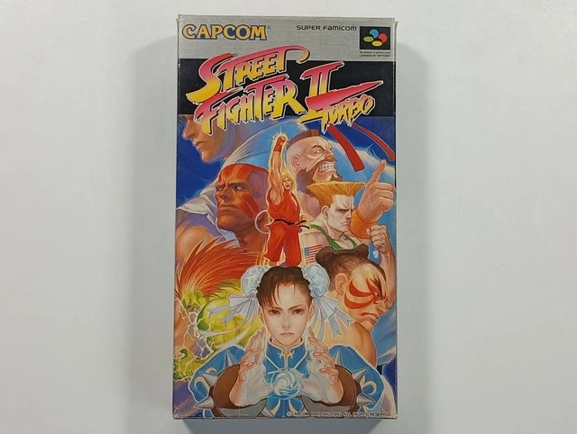 Super Street Fighter II Sur Super Famicom - Complet Et Très Bon état