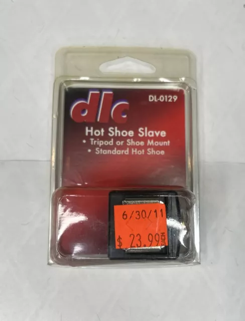 DLC Camera Hot Shoe Slave DL-0129 A3 Made In Hong Kong Vintage