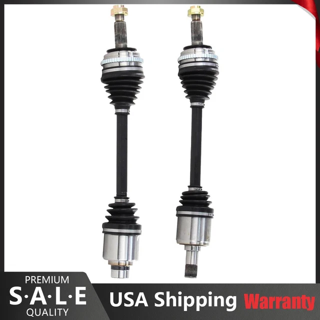 Front Left Right Pair CV Axle Joint Shaft For 1992-1994 Acura Vigor LS GS Sedan