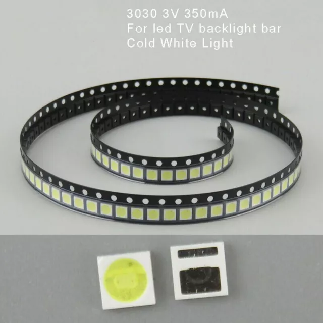 Get Superior Quality 100Pcs 3030 3V 350mA For LED Lamp Beads for TV Repair