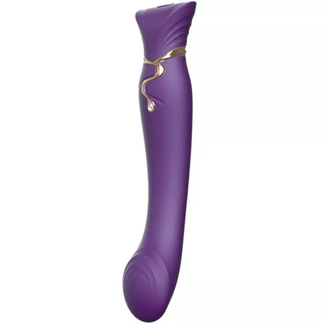 Queen G Spot Puls Wave Vibe Violet Zalo