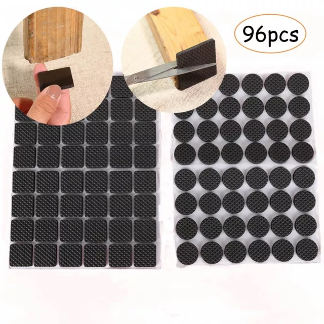 Furniture Leg Floor Protector Cushion Pack of 96 for Floor and Furniture