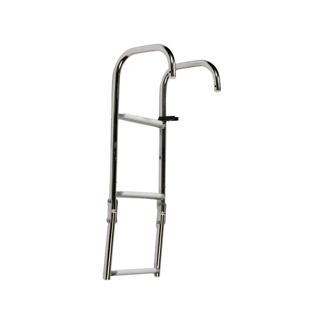 MARINE CITY 304 Stainless Steel Foldable Boarding Ladder - Sleek