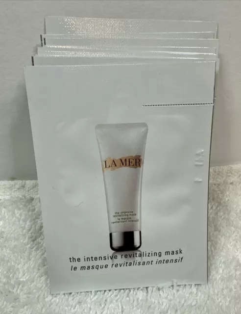 New La Mer Intensive Revitalizing Mask Samples - 1.5ml/.05oz ea - Total 9 Packs