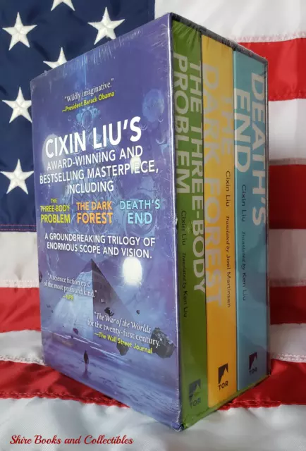 NEW SEALED Remembrance of Earths Past Cixin Liu Box Set of 3 Three Body Problem