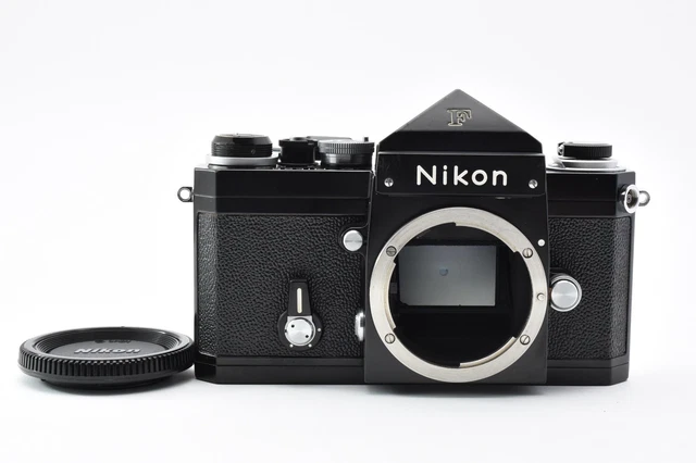 NIKON F APOLLO Eye Level Black F-36 Motor Drive Film Camera Late