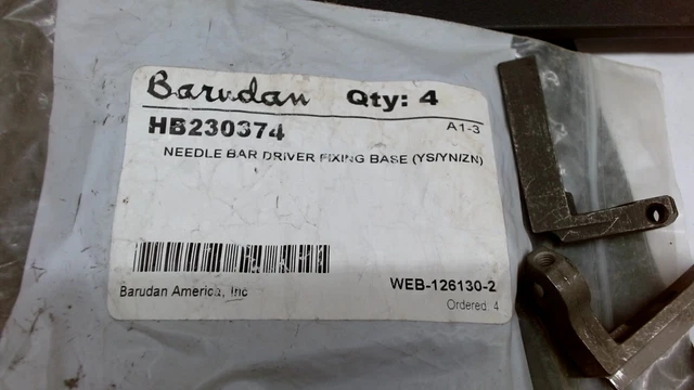Barudan Embroidery machine needle bar driver fixing base  HB230374