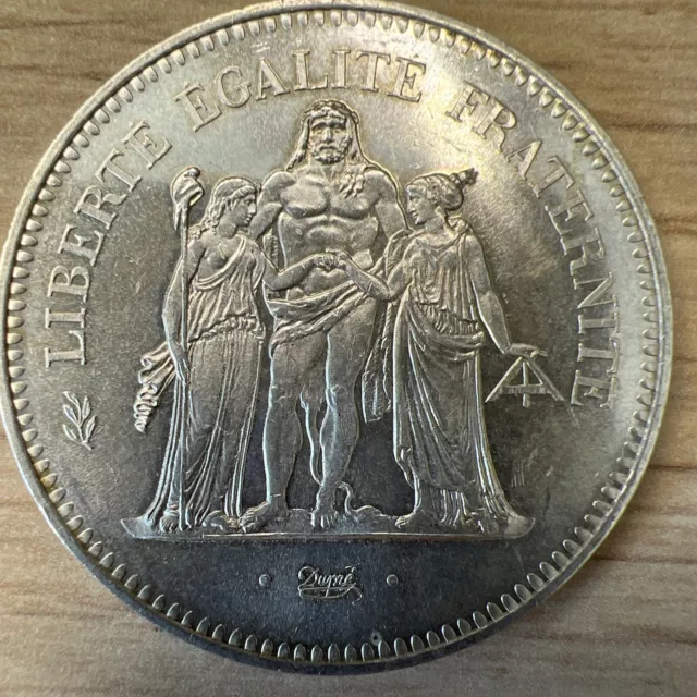 50 FRANCS HERCULE- 1974 - Pièce de monnaie en Argent - (SPL)