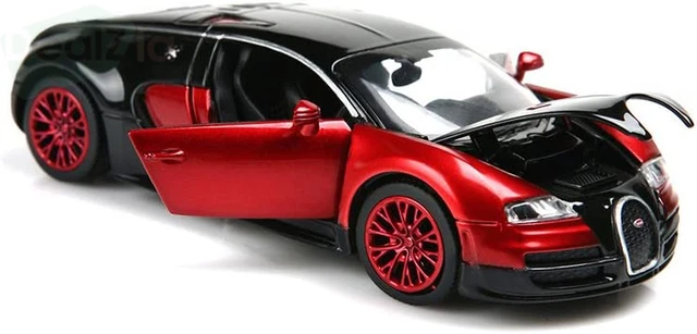 Bugatti Veyron Diecast Car - Alloy Model Toy for Kids Ages 3-12
