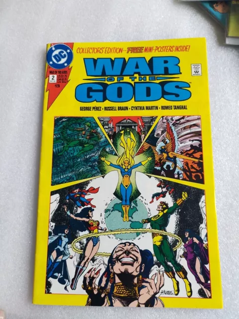 WAR OF THE gods Collectors' Edition #2 Oct 1991 91 DC Comic nm see photos