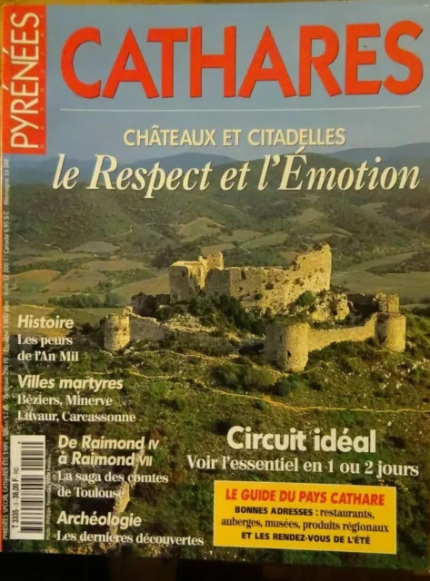 Pyrénées Magazine HS N°3 | Eté 1999 | Spécial Cathares Châteaux citadelles *TBE