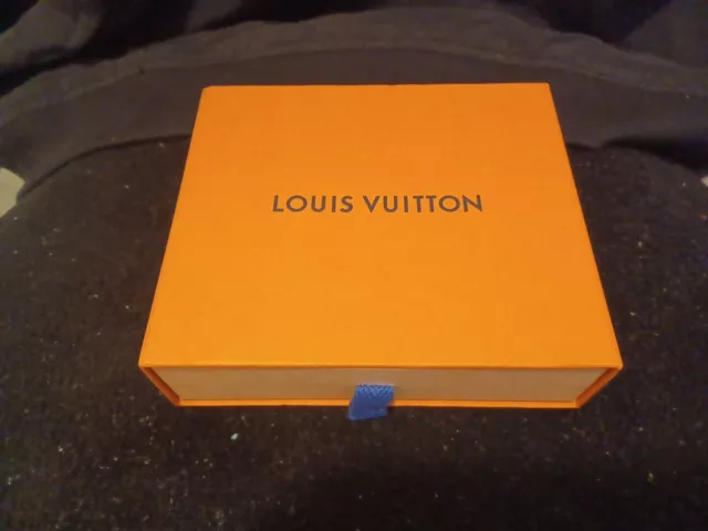 Louis Vuitton Drawer Style Empty Wallet Box w Dust Bag 5 1/4” x 3