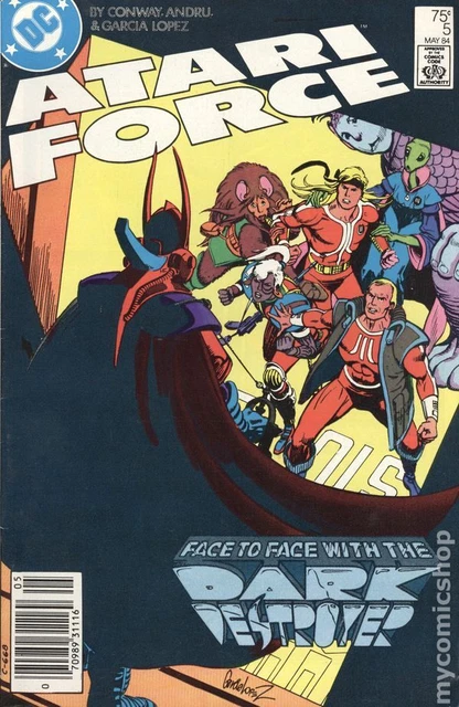 Atari Force Mark Jewelers #5MJ FN 1984 Stock Image