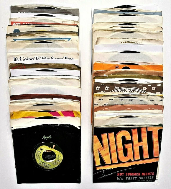 45 RPM'S OF the 70's YOU PICK PopRockSoulCountryNovelty EUR 2