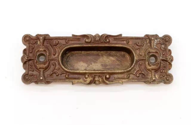 Antique Gothic Bronze Window Sash Lift