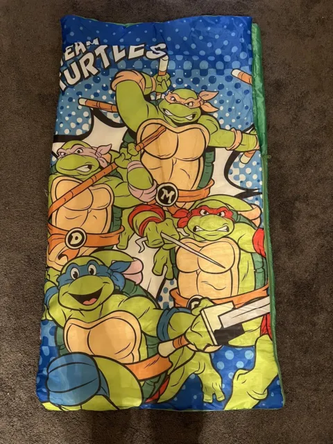 Saco de dormir Teenage Mutant Ninja Turtle Nickelodeon con almohada 2016 TMNT