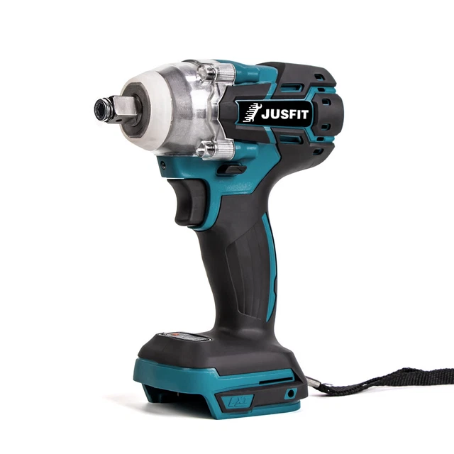 18V Brushless Impact Wrench Cordless Driver Wrench Socket For Makita 1/2" 520NM