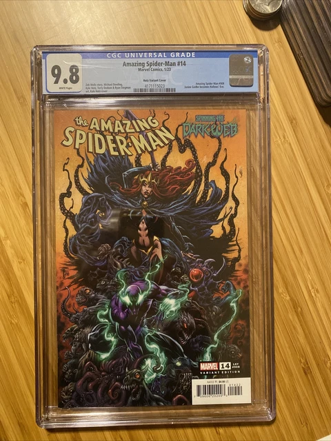 Amazing Spider-man #14 Hotz Variant 1st Hallows Eve Key CGC 9.8
