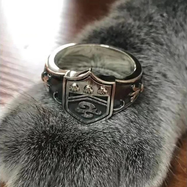 Vintage Hitman Reborn Vongola Famiglia Cloud Ring for Men Women Fans Cos Rings