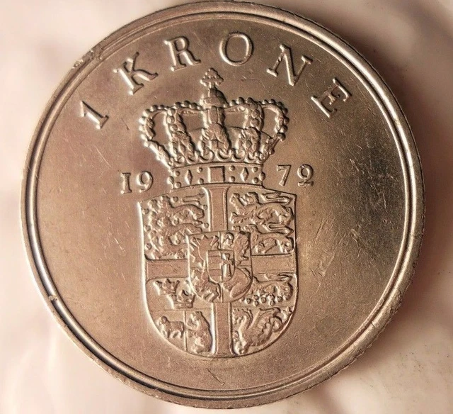 1972 Danimarca Krone - Eccellente Vintage Moneta Dansk Bin #2