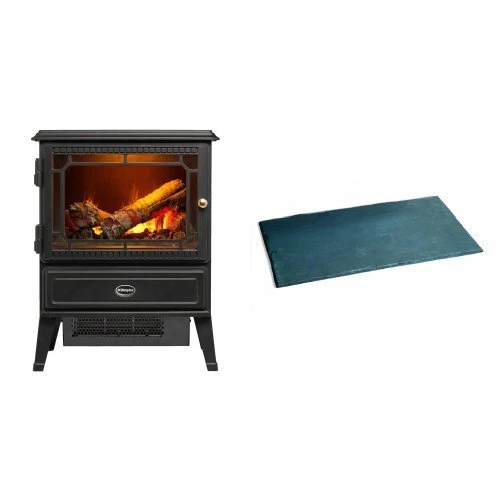 DIMPLEX SLATE EFFECT Hearth Pad - Base for Electric Fire Stove Fireplace  HPD001 £57.90 - PicClick UK