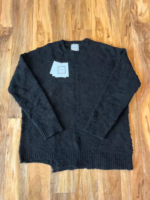 WOOYOUNGMI | Mens Sweater | Black | Wool | Size 46 (S)